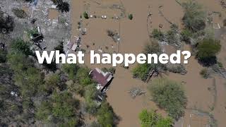 Dam failure destroys Michigan town WATCH as dam breaks 🌊 [upl. by Alurd326]