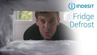 How to defrost your fridge freezer  by Indesit [upl. by Owiat]