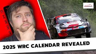 2025 WRC Calendar Confirmed [upl. by Sirrap]