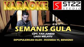 SEMANIS GULA  COVER MUSIK KARAOKE [upl. by Idola]