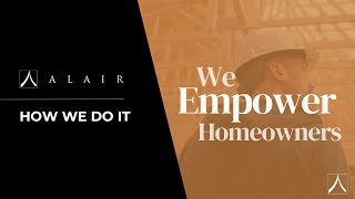 How Do We Do It  Alair Homes [upl. by Derrick]