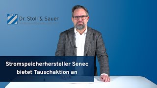 Stromspeicherhersteller Senec bietet Tauschaktion an [upl. by Enilram]