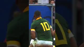 Cant stop Damian Willemse rugby speed fast tackle rwc2023 shorts [upl. by Radley833]