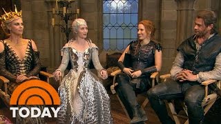 Get A Sneak Peek Behind The Scenes Of ‘The Huntsman’  TODAY [upl. by Enatan92]