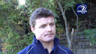 Brian ODriscoll talks about his shoulder injury the rehab and expected date of return [upl. by Ahseinet]