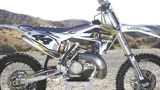 Project Pro X Husqvarna TC 250 2 Stroke  Dirt Bike Magazine [upl. by Tobit]