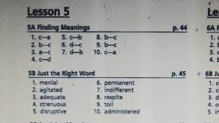 WW book 7 lesson 5 answer key [upl. by Nisotawulo743]