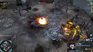 Warhammer 40000 Dawn Of War 2 Retribution Ork Battlewagon Daisy Boss Fight Primarch Difficulty [upl. by Pillow]