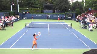 US OPEN 2013 Kimiko DATEKrumm [upl. by Ecnerret]