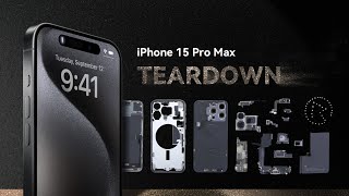 iPhone 15 Pro Max Teardown [upl. by Anoel]