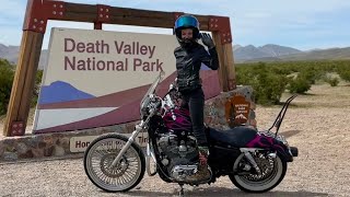 Death Valley Motorcycle Adventure Montage Insta360 [upl. by Neroc232]