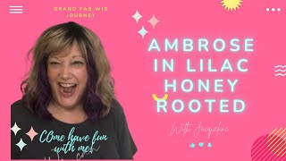 Ambrose Wig Review in Lilac Honey Rooted from CysterWigs [upl. by Guillermo]