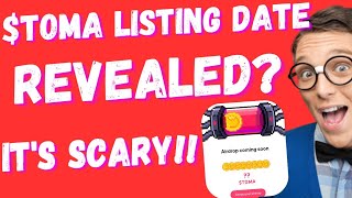 WHEN IS TOMARKET TOMA TOKEN LISTING DATE REVEALED [upl. by Euqcaj17]