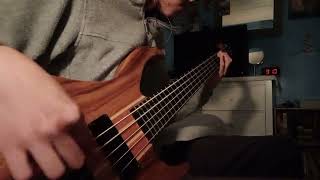 1004 Kilometros  Junior H  Bass cover [upl. by Danell]