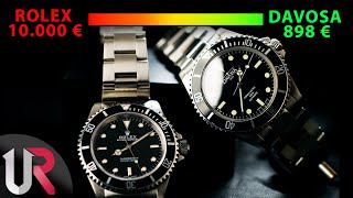 ROLEX SUBMARINER VS DAVOSA SIXTIES VERGLEICH [upl. by Lewis]