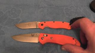 Мои впечатления о ноже Benchmade Griptilian 551 orange [upl. by Tullius630]