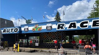 Auto Race  Kennywood Park  Full ride POV [upl. by Ellerret]