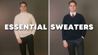 5 Must Have Sweaters For Classy Men [upl. by Htebaile882]