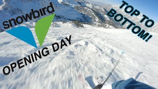 SNOWBIRD OPENING DAY 2024 RAW GOPRO [upl. by Ydna]