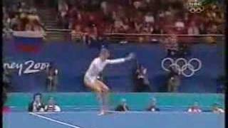 Svetlana Khorkina Floor routine in event finals 2000 olympic [upl. by Letniuq]