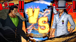 Crocodile vs Lucci  One Piece Burning Blood [upl. by Snapp]