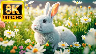 AROUND THE WORLD ANIMALS 8K HDR 60FPS Dolby Vision  With Nature Sounds Colorfully Dynamic [upl. by Gomez]