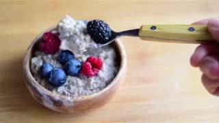 5Min Keto Oatmeal Recipe Video [upl. by Aydni]