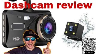 4 0 Touch FHD 1080P Dual Lens Car DVR Reversing Camera Video Dash Cam Recorder [upl. by Abernathy]