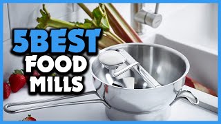 Top 5 Best Food Mills Review 2023 [upl. by Ardaed]