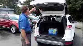 2013 Ford Escape  How To Use Lift Gate [upl. by Llecrad781]