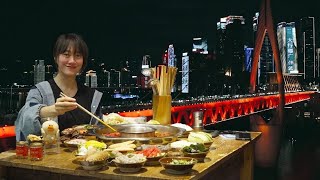 THE BEST SCENIC HOTPOT IN CHONGQING 05 [upl. by Namaan]