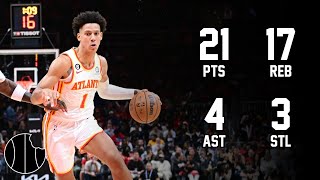 Jalen Johnson Highlights  Wizards vs Hawks  30th Oct 2024 [upl. by Andonis209]