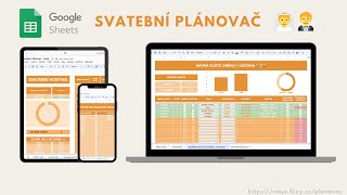 SVATEBNÍ PLÁNOVAČ  návod k použití l Tabulky v Google Sheets [upl. by Ahsiret]