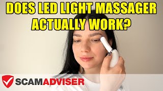 Luminesce Review  Does This LED Light Face amp Neck Massager Actually Work Is True Beauty Legit [upl. by Mcmurry]