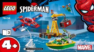 LEGO instructions  Super Heroes  76134  SpiderMan Doc Ock Diamond Heist Book 3 [upl. by Elletsirhc]