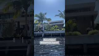 Luxury waterfront homes in Boca Raton Florida [upl. by Weibel703]