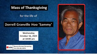 Service of Thanksgiving for the life of Dorrell Granville Hoo [upl. by Banwell]