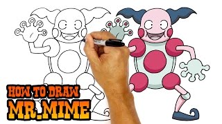 How to Draw Pokemon  MrMime [upl. by Adriaens]