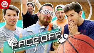 Dude Perfect Basketball Shootout  FACE OFF [upl. by Rairb141]