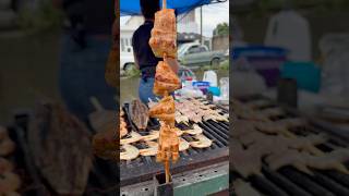 Zarandeado y brocheta de mariscos en el tianguis zarandeado brochetas foodie viral parati [upl. by Dry]