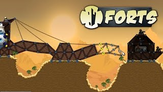 Forts  The Quest for Oil  Lets Play Forts Campaign Gameplay [upl. by Northrop]