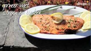 Zoetzure zalm van de barbecue  allrecipesnl [upl. by Freberg]