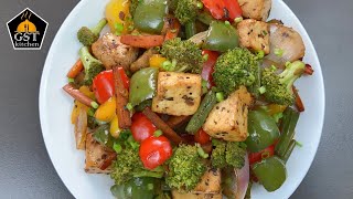 Healthy Vegetable Stir Fry  Weight Loss Recipe  Quick amp Easy Dinner Recipe [upl. by Aimo]