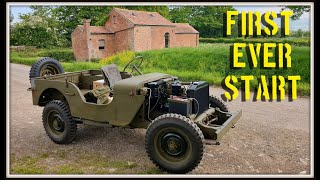 77 year Old Willys jeep  First Start in over 60 Years [upl. by Broeder688]