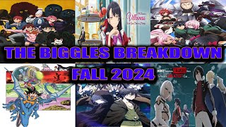 The Biggles Breakdown New Anime of Fall 2024 FT Lil Chad and Crimson Law [upl. by Ruzich]