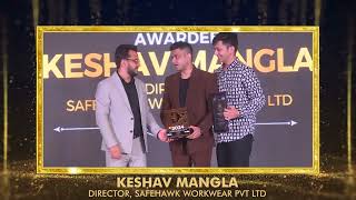 Keshav Mangla Director Safehawk Workwear  50 Entrepreneurs of the year 2024  The Indian Alert [upl. by Esela555]