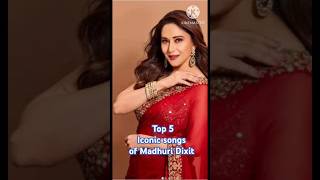 Top 5 Iconic songs of Madhuri Dixit top5 madhuri romanticsong song shorts [upl. by Kila222]