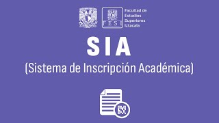 Sistema de Inscripción Académica SIA de la FES Iztacala [upl. by Rew]