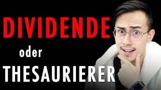 Ausschüttend vs Thesaurierend So optimierst du deine Rendite mit ETFs [upl. by Yllaw804]