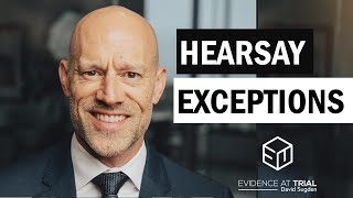 How to Spot Hearsay Exceptions  Fast [upl. by Norga142]